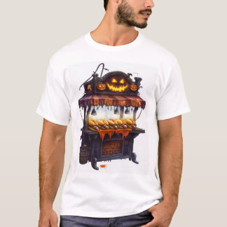 Geisterhafter Hot-Dog-Stand T-Shirt