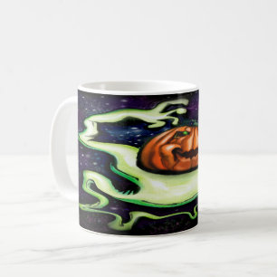 Geisterhafter Kürbis Kaffeetasse