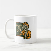 Geisterhaftes 67 Meme Six Seven 6-7 Lustiger Inter Kaffeetasse (Links)