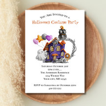 Geisterhaus-Geister Eulen Ballon Halloween-Party