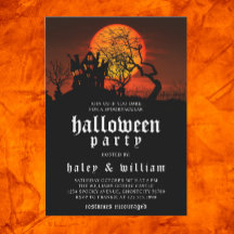 Geisterhaus Mond Spooktacular Halloween-Party
