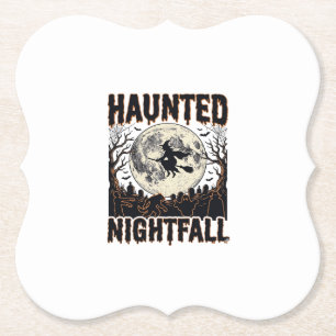 Geisterhemd Nacht Vintage Gravur Halloween De Untersetzer