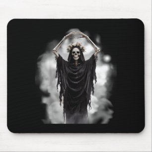 Geisterherz Hände gruseliges Gesicht Muttertagsblu Mousepad