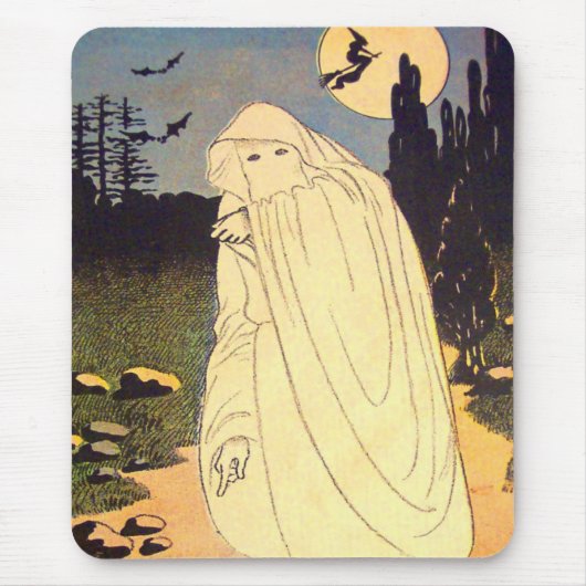 Geisterhexenfledermausmondgeist Mousepad (Vorne)