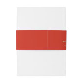 Geisterhochzeit Liebe Einladungsbanderole (Rückseitenbeispiel)