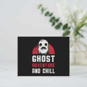Geisterjagd Ghost Adventure und Chill Hunter Postkarte (Stehend Vorderseite)