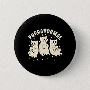 Geisterjagd Katze Paranormaler Ermittler Ghost Re Button