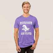 Geisterjagd Paranormaler Ermittler Matching Tri-Blend Shirt (Vorderseite voll)