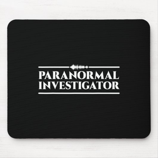 Geisterjagdparanormaler Ermittler 2 Mousepad (Vorne)