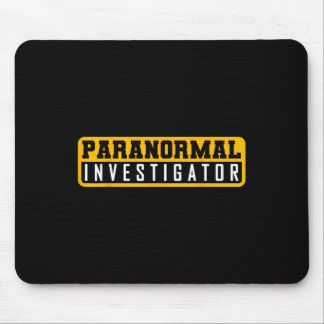 Geisterjagdparanormaler Ermittler Mousepad