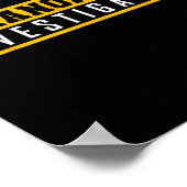 Geisterjagdparanormaler Ermittler Poster (Ecke)