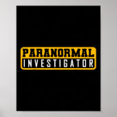 Geisterjagdparanormaler Ermittler Poster (Vorne)