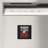 Geisterjagdwarnung paranormaler Ermittler Magnet (In Situ (Geschirrspüler))