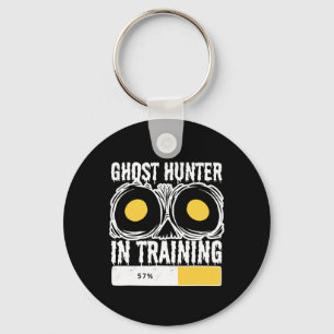 Geisterjäger im Training Halloween-Geisterjagd Schlüsselanhänger