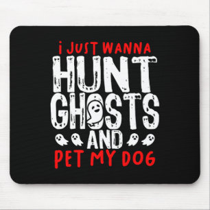 Geisterjäger Paranormal Hunting Investigator Hund Mousepad