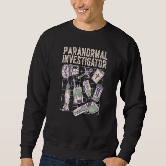 Geisterjäger Paranormaler Ermittler 1 Sweatshirt (Vorderseite)