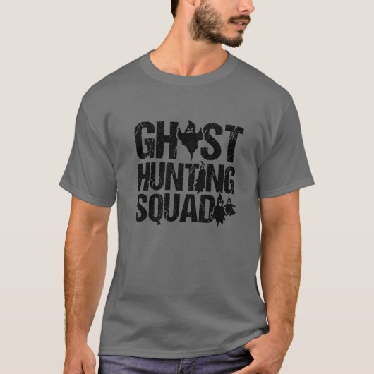Geisterjägerplatz Paranormal Investigator Ghost T-Shirt (Vorderseite)