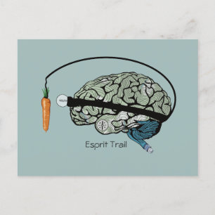 Geisterkarte Postkarte