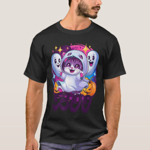 Geisterkatze Boo  T-Shirt