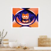 Geisterkatze Poster (Küche)