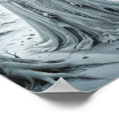 Geisterkind im kalten Winter Poster (Ecke)