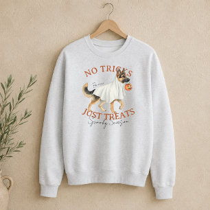 Geisterkostüm Hund Deutsche Schafrasse Grusel-Sais Sweatshirt