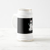 Geisterkrankenschwester Halloween Bierglas (Vorderseite Links)