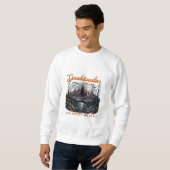 "Geistermodus: Spooktakuläre Nächte warten" Sweatshirt (Vorne ganz)