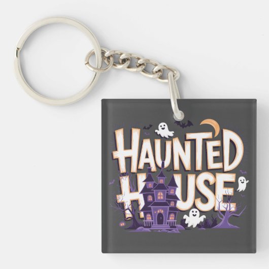 Geisternacht Schlüsselanhänger (Vorderseite)