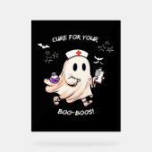 Geisterpfropfen mit magischem Tränen - Heilung für Acrylschild (Vorderseite)