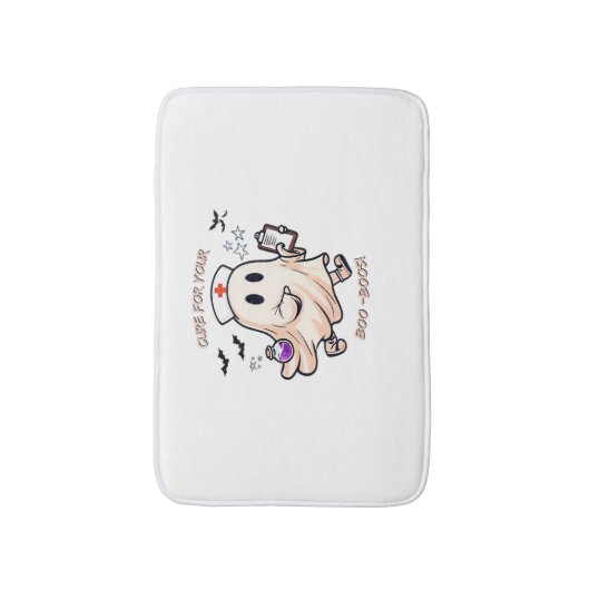 Geisterpfropfen mit magischem Tränen - Heilung für Badematte (Vorderseite Vertikal)