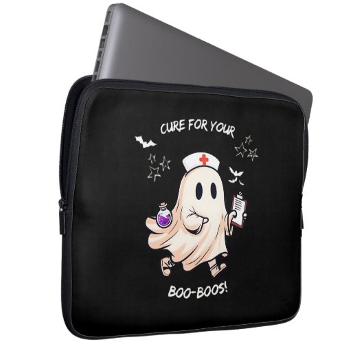 Geisterpfropfen mit magischem Tränen - Heilung für Laptopschutzhülle (Vorne Rechts)