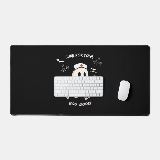 Geisterpfropfen mit magischem Tränen - Heilung für Schreibtischunterlage (Tastatur & Maus)