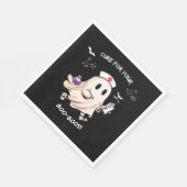 Geisterpfropfen mit magischem Tränen - Heilung für Serviette (Ecke)