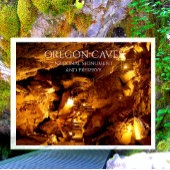 Geisterraum, Höhlenformationen, Oregon-Höhlen Postkarte