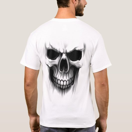 Geisterschädel T-Shirt (Rückseite)