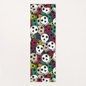 Geisterschädel Yogamatte (Vorderseite)