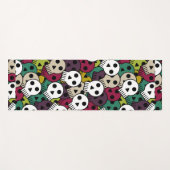 Geisterschädel Yogamatte (Vorderseite (Horizontal))
