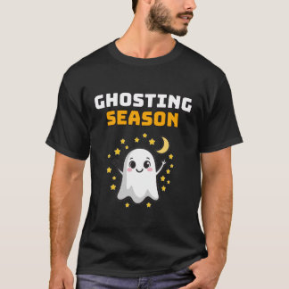Geisterschatten-Saison-Shirt — Süßes Geist-Hallowe T-Shirt
