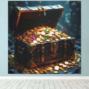 Geisterschiff der Piraten   Leinwanddruck