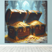 Geisterschiff der Piraten   Leinwanddruck (Insitu (Holzboden))