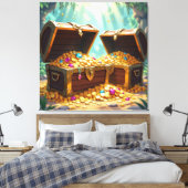 Geisterschiff der Piraten Leinwanddruck (Insitu (Schlafzimmer))