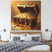 Geisterschiff der Piraten Leinwanddruck (Insitu (Schlafzimmer))