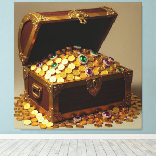 Geisterschiff der Piraten   Leinwanddruck