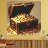 Geisterschiff der Piraten Leinwanddruck (Insitu (Wohnzimmer))