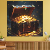 Geisterschiff der Piraten   Leinwanddruck (Insitu (Wohnzimmer))