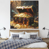 Geisterschiff der Piraten Leinwanddruck (Insitu (Schlafzimmer))