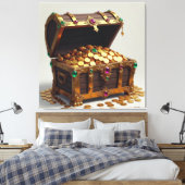 Geisterschiff der Piraten Leinwanddruck (Insitu (Schlafzimmer))