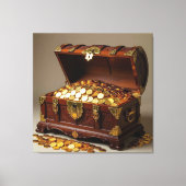 Geisterschiff der Piraten Leinwanddruck (Vorderseite)