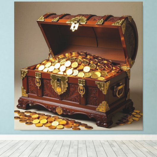 Geisterschiff der Piraten Leinwanddruck (Insitu (Holzboden))